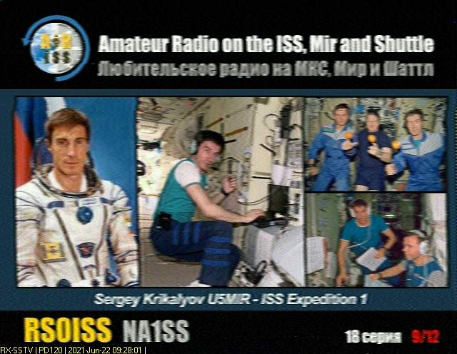 ARISS MIR and Shuttle - 1