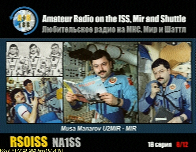 ARISS MIR and Shuttle - 2