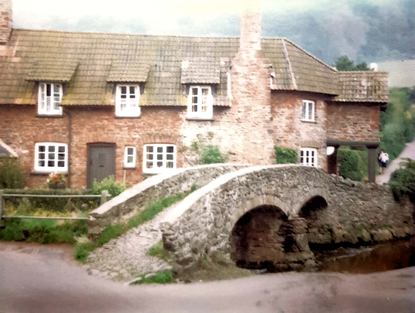 Allerford packhorse bridge