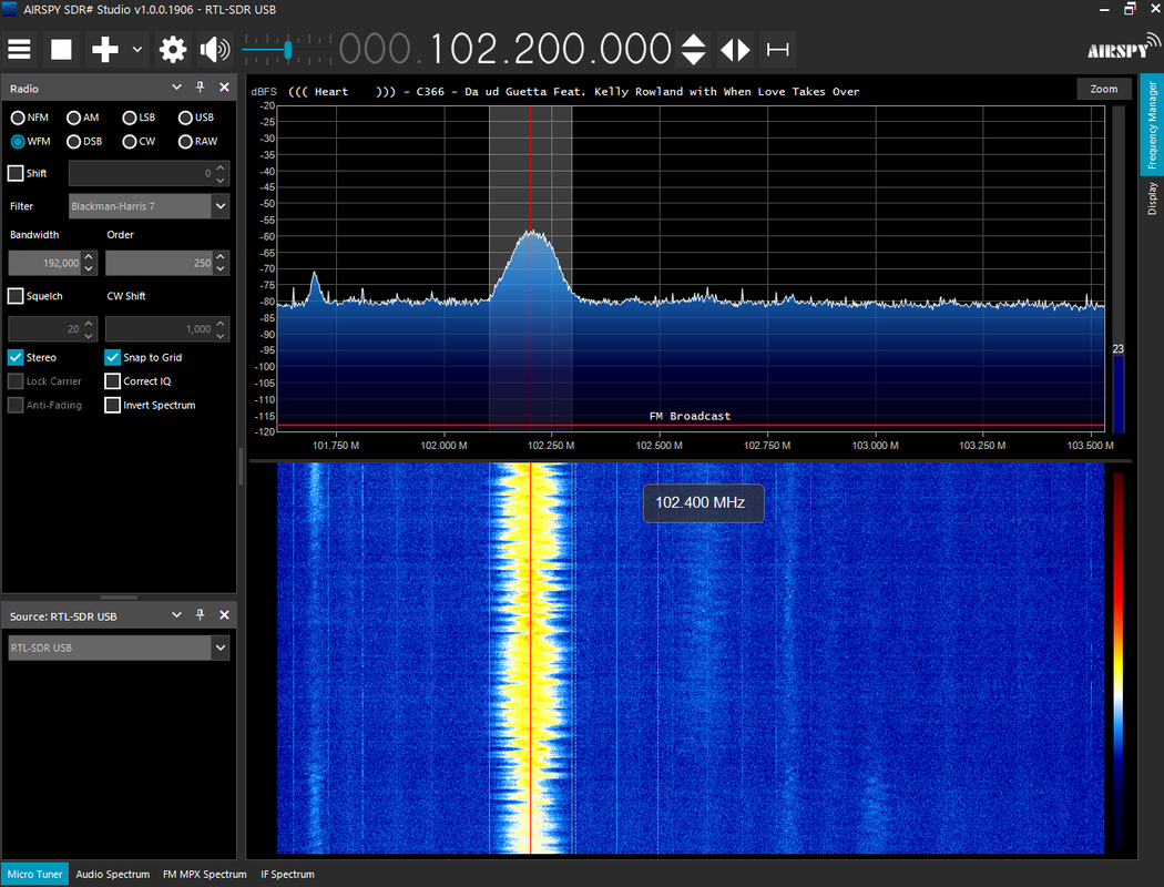 SDR# - Screen